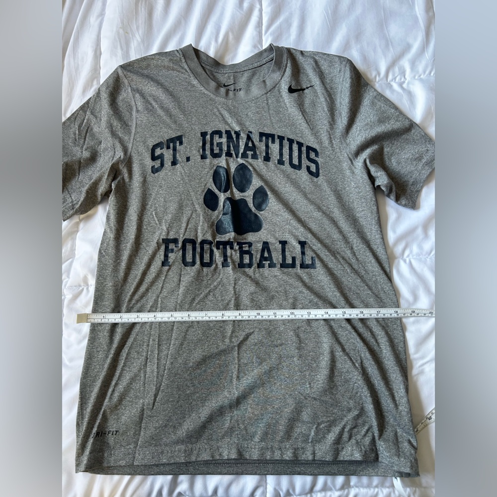 Nike Gray St. Ignatius Football Tee